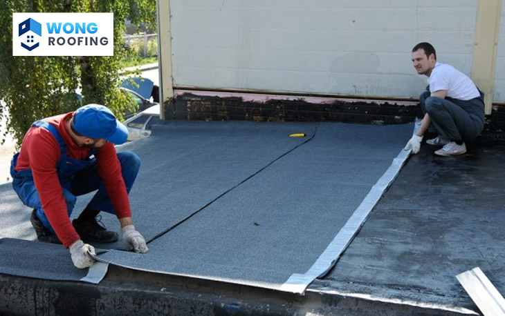 Modified Bitumen Roofing Installation